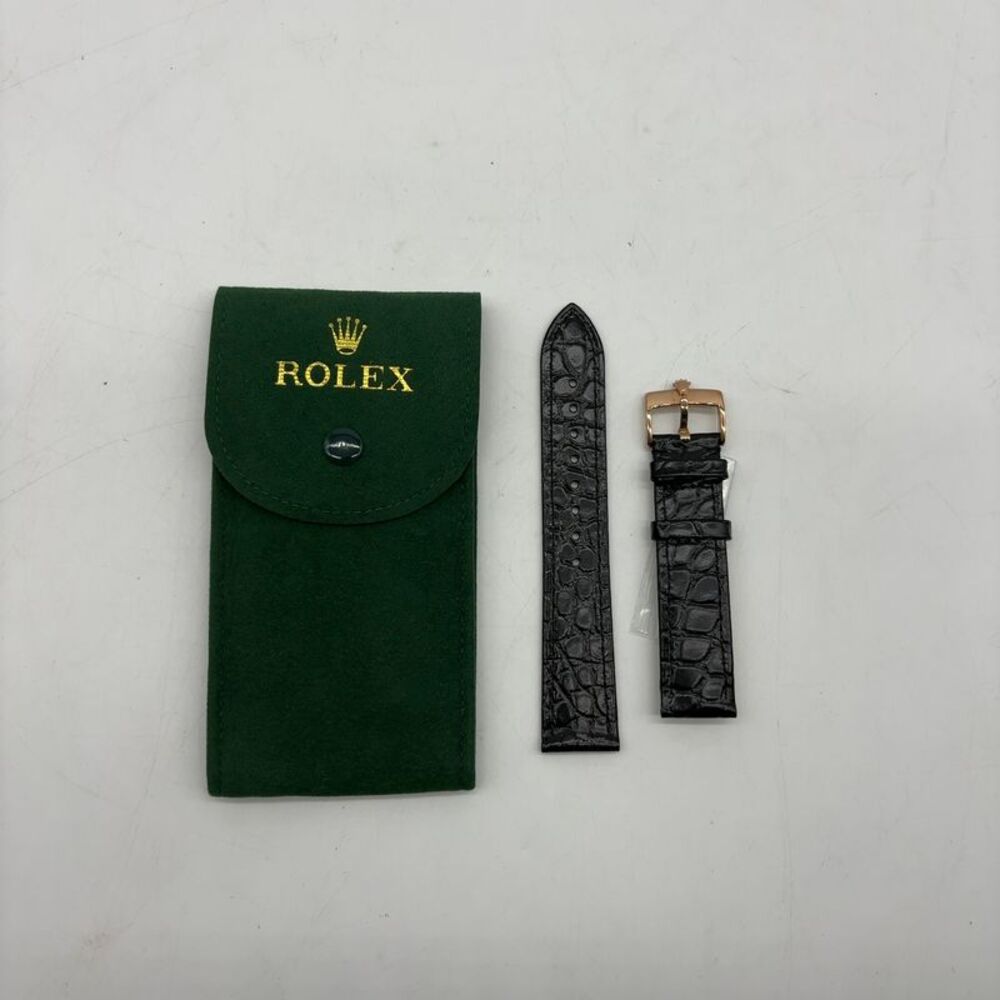 Boutique Croc Leather Watch Strap